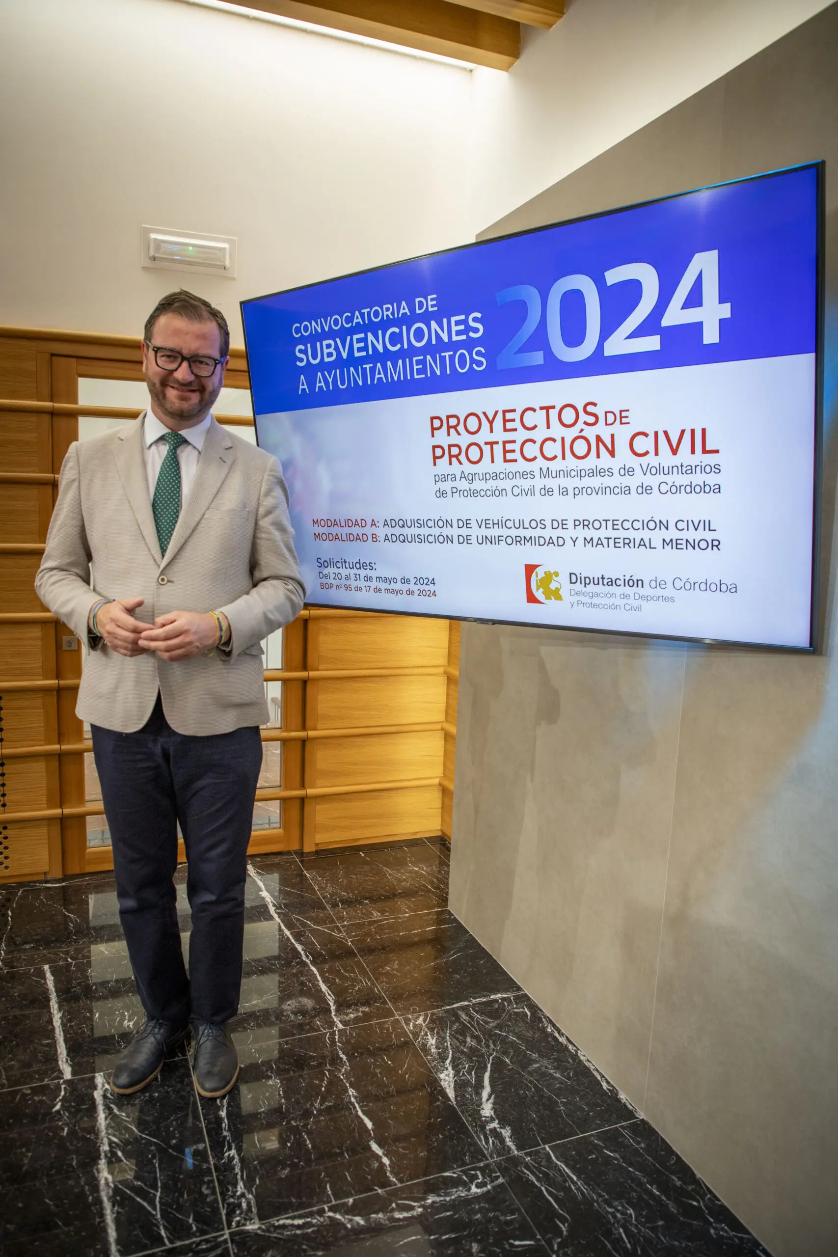La Diputación lanza su convocatoria para proyectos en materia de protección civil con un presupuesto de 230.000 euros